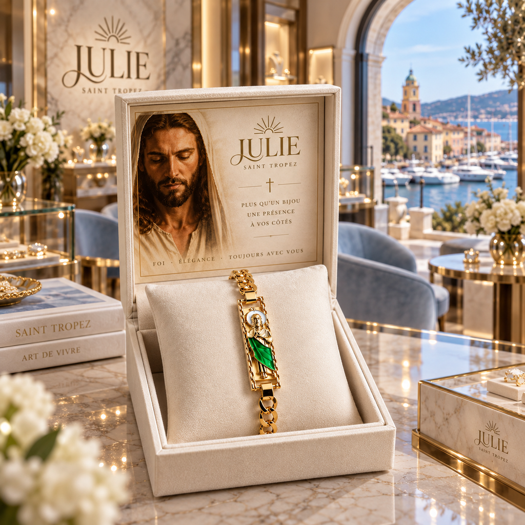 Bracciale Eterna Fede - Simbolo di Eleganza e Spiritualità