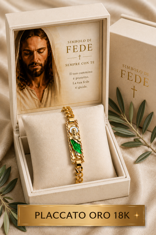 Bracciale Eterna Fede - Simbolo di Eleganza e Spiritualità