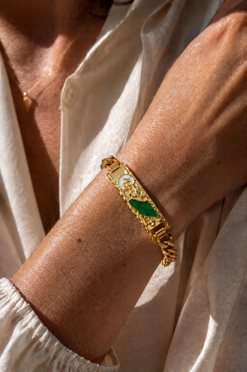 Bracciale Eterna Fede - Simbolo di Eleganza e Spiritualità